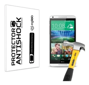 Screen protector Anti-Shock-Anti-ridse og Anti-Shatter kompatibel med HTC Desire 816G