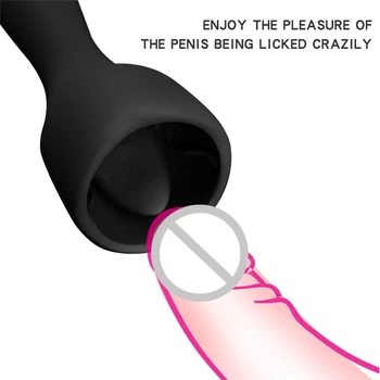 Silikone Sex Shop Legetøj Til Kvinde Tungen Slikke Brystvorte Vibrator Massageapparat Penis Stimulator Masturbator Til Mænd, Sex Maskine