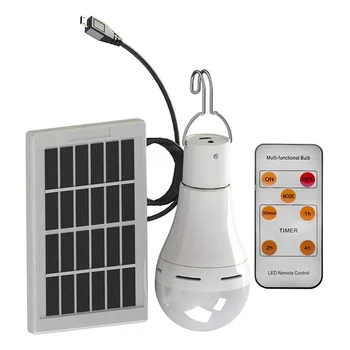 Solar Power LED Lampe Og USB-Opladning, Udendørs Camping Lampe Stærke Lys Energibesparelser Bærbare LED Spotlight Vandring Belysning
