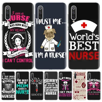 Stoler på, at jeg er En Sexet Sygeplejerske Læge Telefonen Tilfældet for Xiaomi Redmi Bemærk 9S 8T 9 8 7 10 7A 8A 9A S2 MI 9 8 CC9 Lite F1 Pro Mode Cover