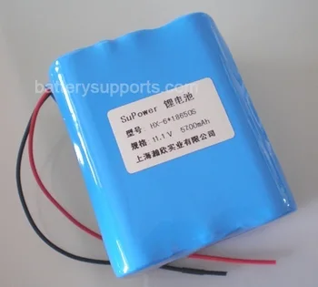 SuPower 10,8 V 11.1 V 12V 12,6 V 5200mAh Lithium Li-ion Genopladeligt Batteri Max 4A med indbygget beskyttelse printkort PCB