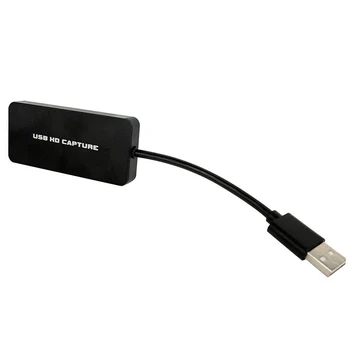 USB 3.0-HDMI-videooptagelse, 1080P HD HDMI / USB Video Capture-Kort Dongle Spil Streaming Live Stream Udsendelse til TV, PC