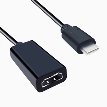 USB-3.1 Type C til HDMI-kompatibelt Kabel-Ultra HD 4k Video Afgift HDTV Kabel-Adapter Omformer til Samsung Galaxy S9 / S8 /Note 9