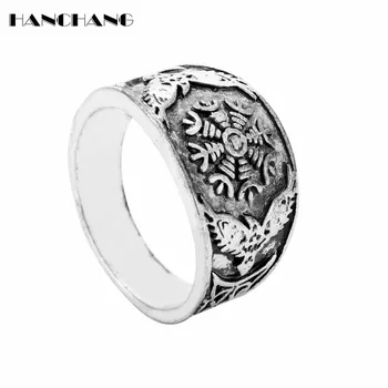 Viking Ring Mænd Ringe til Kvinder, Bryllup, Engagement Smykker Retro Tilbehør Finger Ring