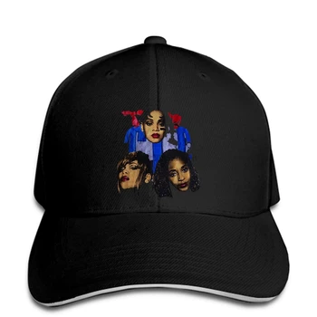 Vintage Rap TLC 1995 Hip Hop Mænd Baseball Cap Venstre Øje 90'erne Vtg Genoptryk Snapback Cap Kvinder Hat Toppede