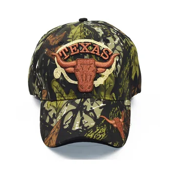 Voksen mode camouflage baseball cap bomuld til mænd brev broderi hat sommeren skov camping hat herre hatte og caps H314