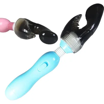 Wand Vibrator haj hoved tungen Håndsex Klitoris G-spot Orgasme, Massage Anal vaginal AV-Vibrerende Stok,butt Sex Legetøj til kvinder