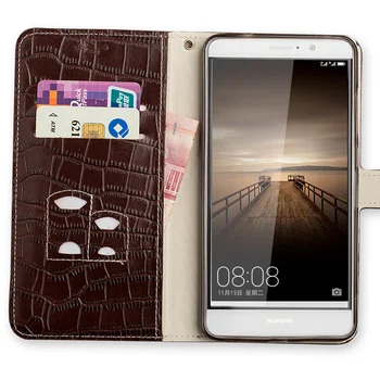 Ægte Læder flip case til Xiaomi Redmi Note 8 pro Note 7 5 beslag telefon Dække betaling med kort slot Til Xiomi Mi 9T 9 8 Pro