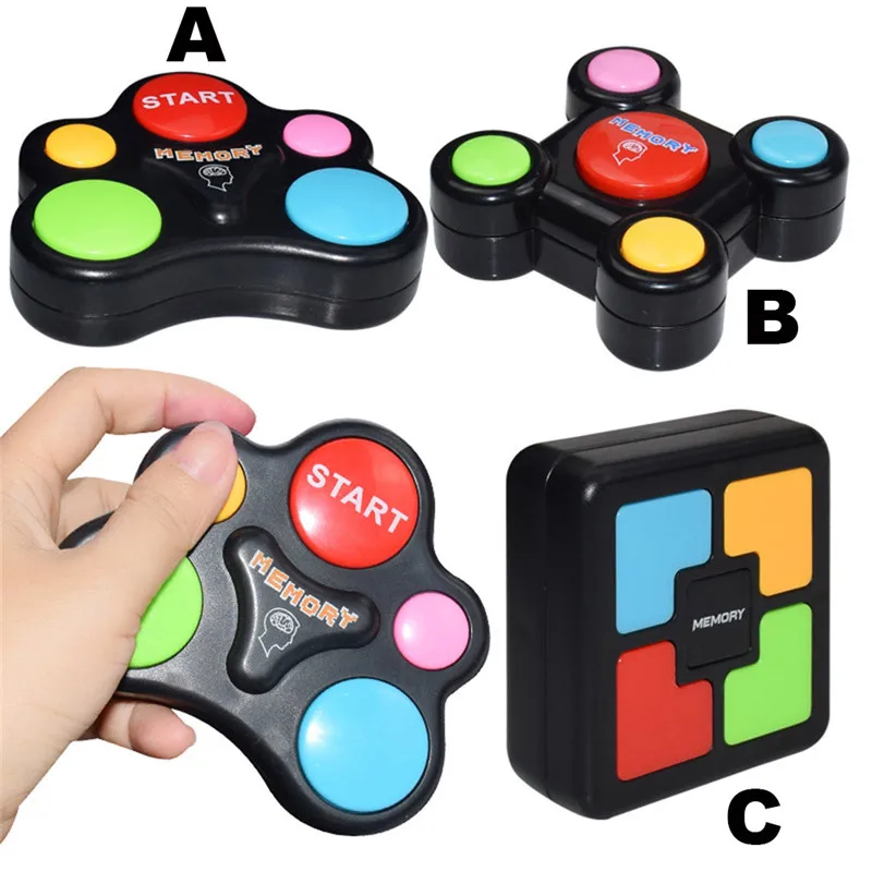 Uddannelses-Hukommelse Spil maskine Med Lys, Lyde Toy interaktive spil hukommelse uddannelse spillemaskine Fuuny Legetøj For Børn