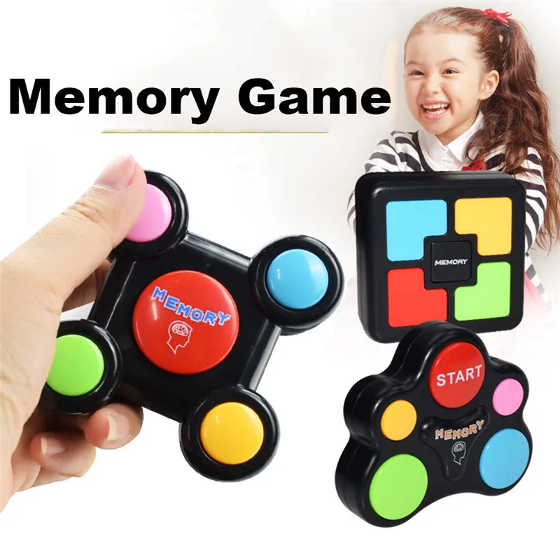 Uddannelses-Hukommelse Spil maskine Med Lys, Lyde Toy interaktive spil hukommelse uddannelse spillemaskine Fuuny Legetøj For Børn