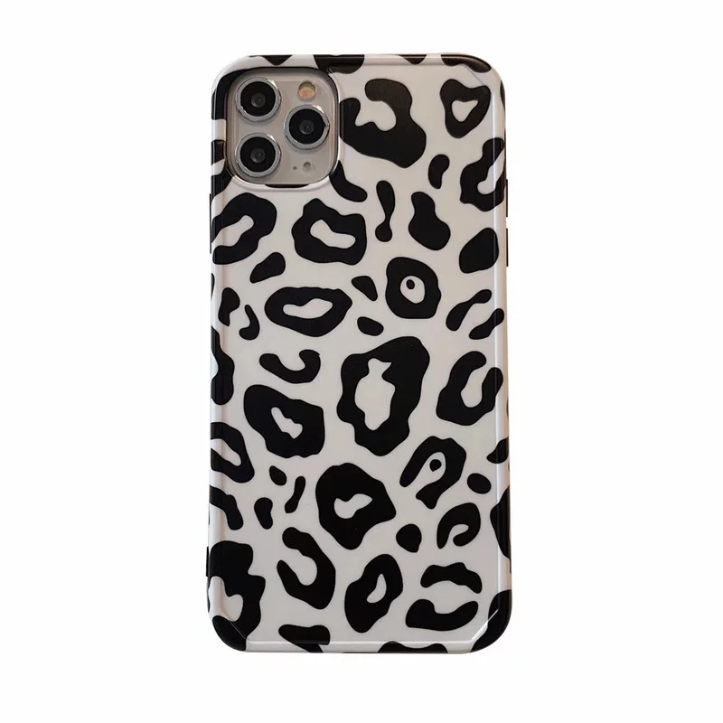Leopard Print Telefonen Tilfælde Dække For Iphone-11 Tilfælde Luksus Mode Cases Til iphone 11 Pro XS Antal XR X 7 8 Plus