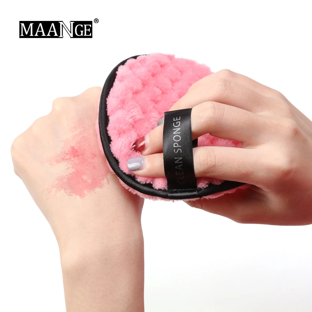 Microfiber Klud Remover Pads Ansigt Udrensning Håndklæde Genbruges Udrensning Makeup Svamp Dobbelt Lag Nail Art Rengøring Tør Værktøjer