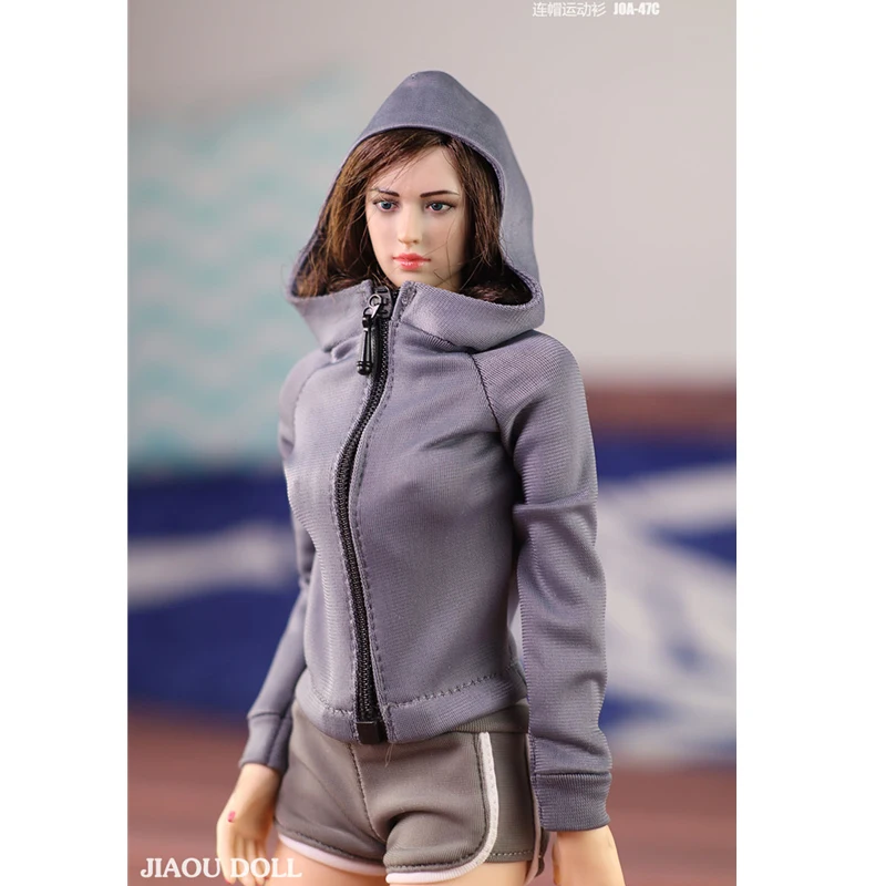 1/6 Figur Mode Tøj, Sports-slank pels sweatshirt Til Dukker Tilbehør 12 inches Action figur Dukker, Tøj Sæt Model
