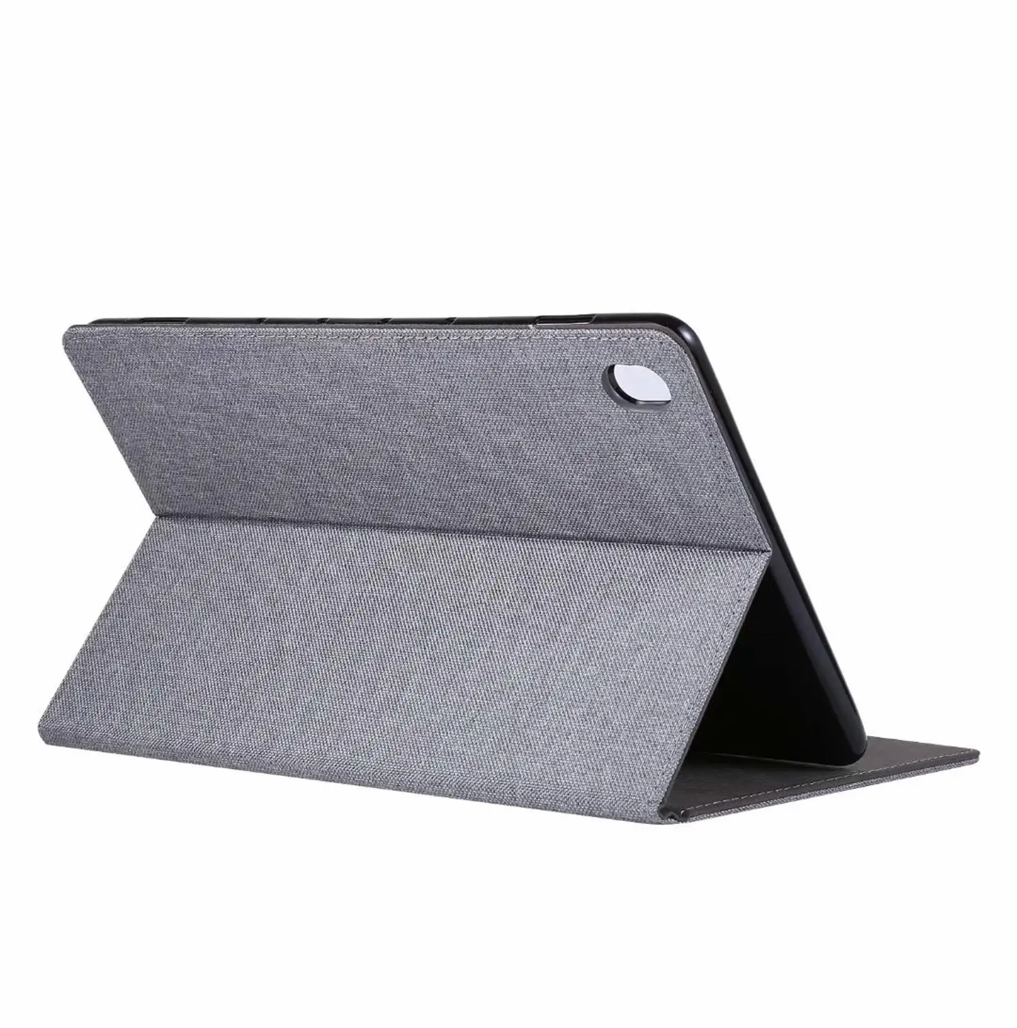 Vævet design Læder Blød Silikone bagcoveret Tablet Sagen For Huawei Mediapad M6 VRD-AL09 10.8 tommer 2019 Funda+Pen