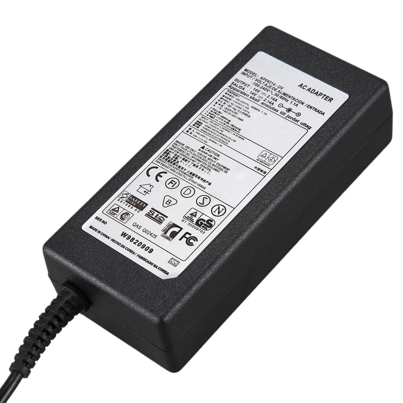 14V 2.14 EN AC-DC-Adapter Oplader til Samsung Monitor S19B150N S19B360 14V2.14A S22B360HW ADM3014 Strømforsyning