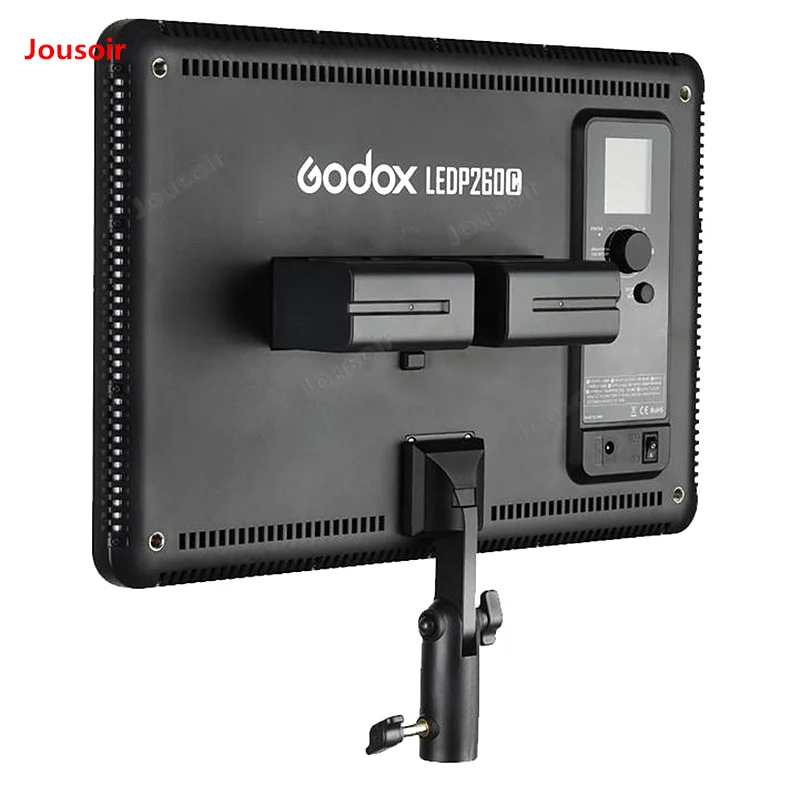 Godox LED P260C lys lambency lampe foto kamera fotografering studio nyheder kan være som fyld lys farve temperatur CD50 T03