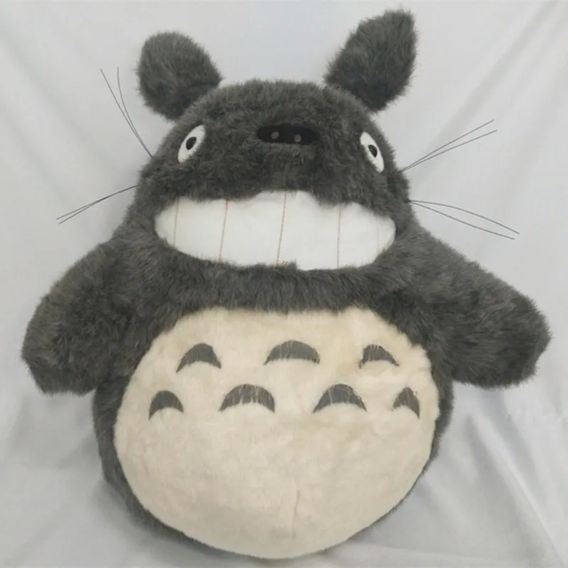 Høj kvalitet 50CM totoro plys legetøj Søde bryllup tryk dukke børn fødselaren Kids Legetøj Totoro dukke Stor størrelse pude Totoro