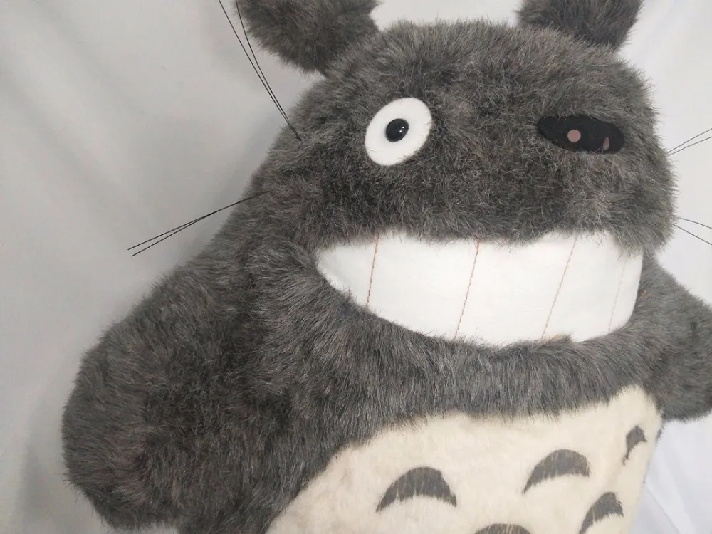 Høj kvalitet 50CM totoro plys legetøj Søde bryllup tryk dukke børn fødselaren Kids Legetøj Totoro dukke Stor størrelse pude Totoro