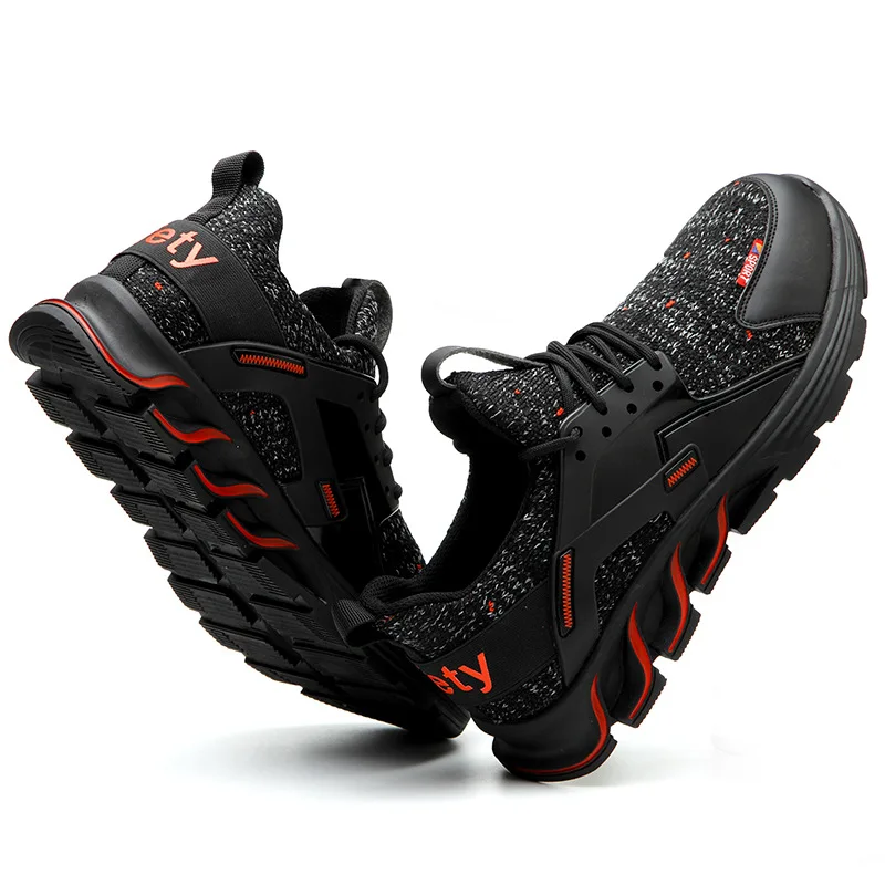 AQ83 2020 Mode mænd sneakers uforgængelige tåkappe af Stål Anti-smashing anti-piercing sikkerhedssko shoes de hombre