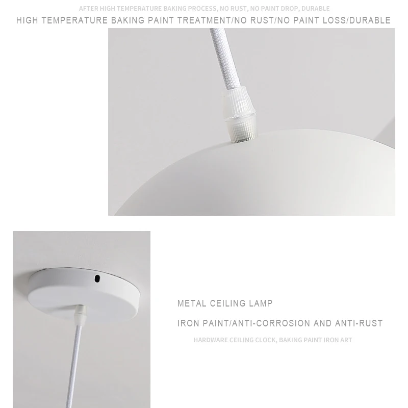 LED Pendel Strå hat form Harpiks Hængende Lampe Loft Belysning Inventar Til Køkken Restaurant Soveværelse Lys E27