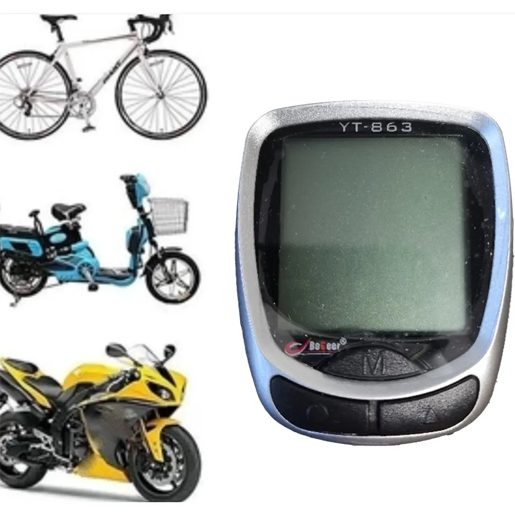 Yt813 Kode, Se Cykel, Mountain Bike Ridning-Kode Ur Fire Skærm Med Lysende Temperatur Vandtæt