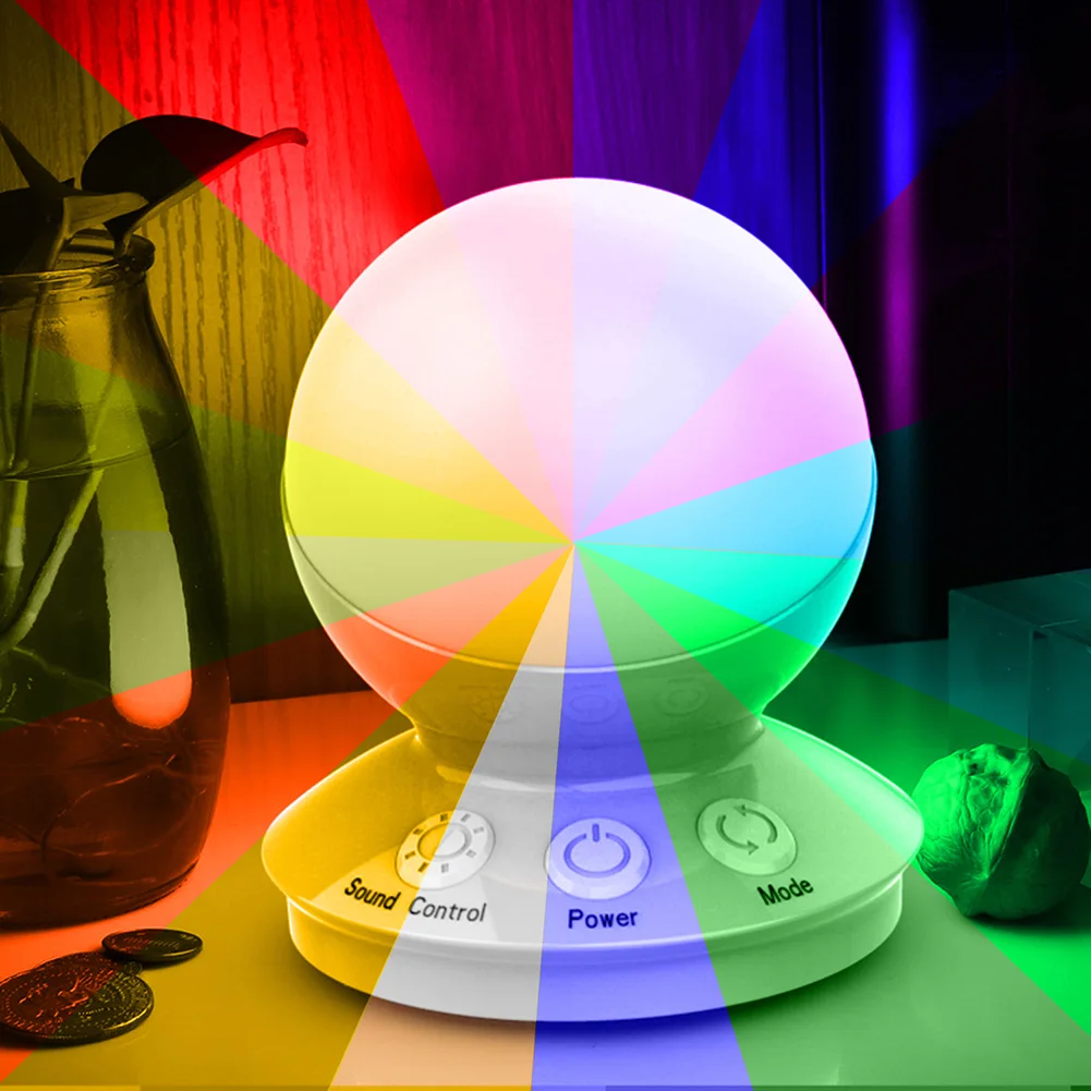 RGB Fase DJ Lys Korridor Badeværelse Bærbare Nat Lampe Intelligent Nat Lys for KTV Bryllup Fest Musik Club Lys
