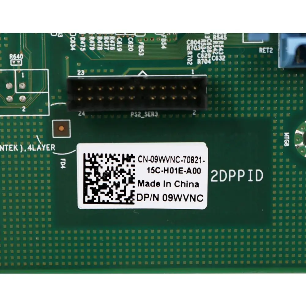 9WVNC For DELL Optiplex 580 MT bundkort KN-09WVNC-70821-15C-H01E-A00 motherboardtestet fuldt ud at arbejde