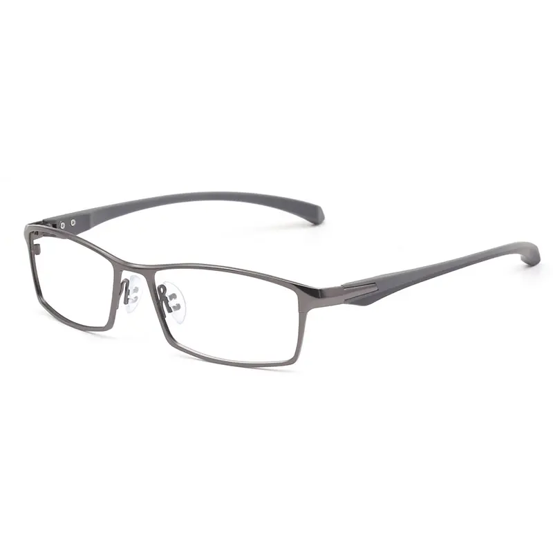 Titanium IP Elektroniske Belægning Legeret Metal Mænd Briller Ramme Optiske Briller Recept Mandlige Mode Eyewear Briller