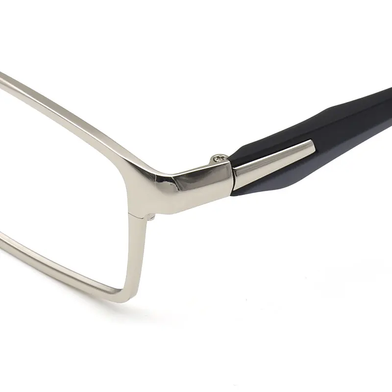 Titanium IP Elektroniske Belægning Legeret Metal Mænd Briller Ramme Optiske Briller Recept Mandlige Mode Eyewear Briller