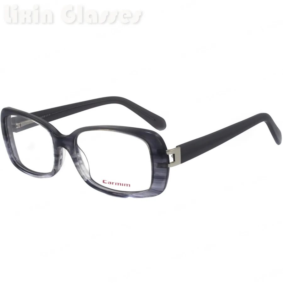2020 Høj Kvalitet Mænd Acetat Fjeder Hængsel Grå Briller Frame Briller Optisk Frame Briller 18482