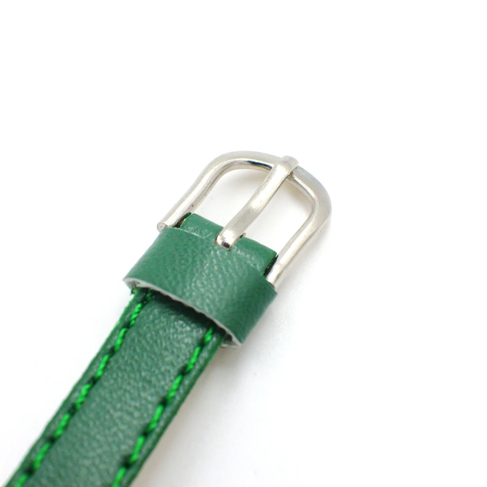 1stk PU Læder Armbånd armbånd med 8mm bredde 210 mm længde DIY smykker Passer til 8mm Slide Charms slide bogstaver som gave