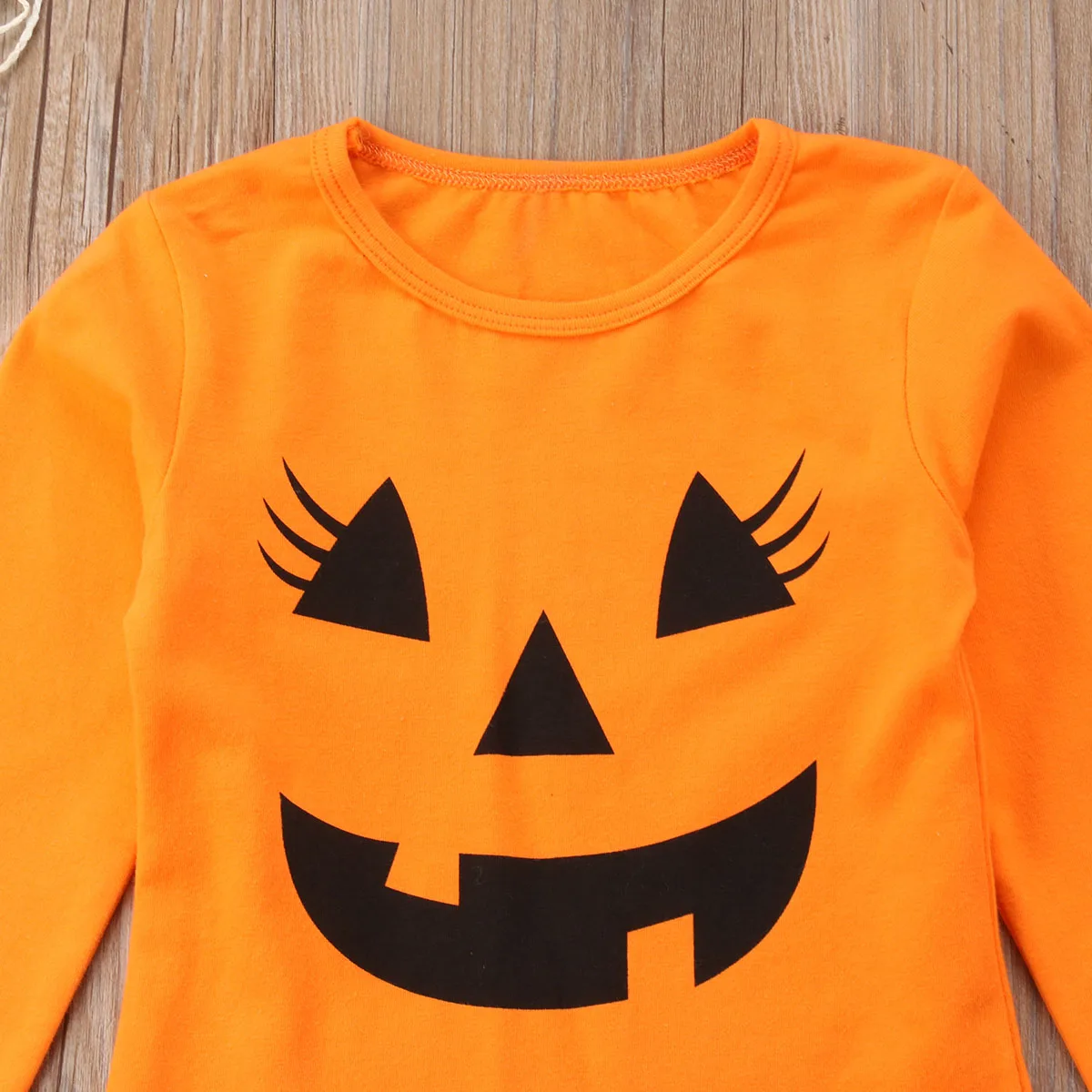 Søde Nyfødte Baby Pige Bomuld Langærmet Top Shirt Halloween Outfits Tøj