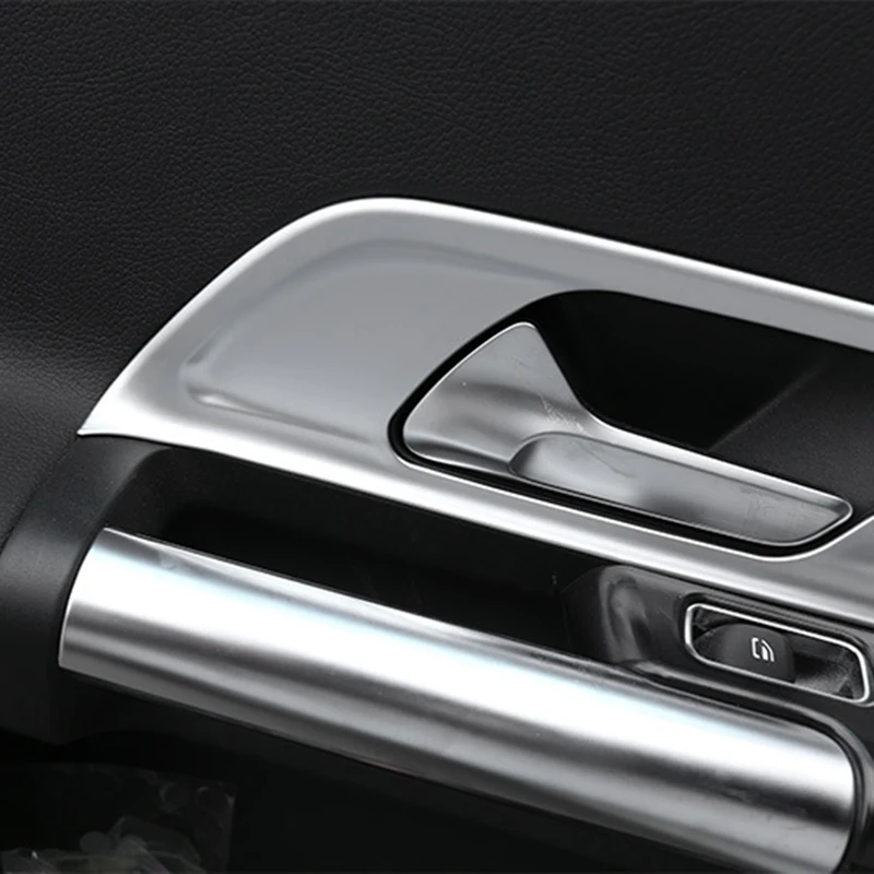 Bil Indvendige dørhåndtag Dekoration Trim til Mercedes Benz B Class W247 B200 2020 Tilbehør