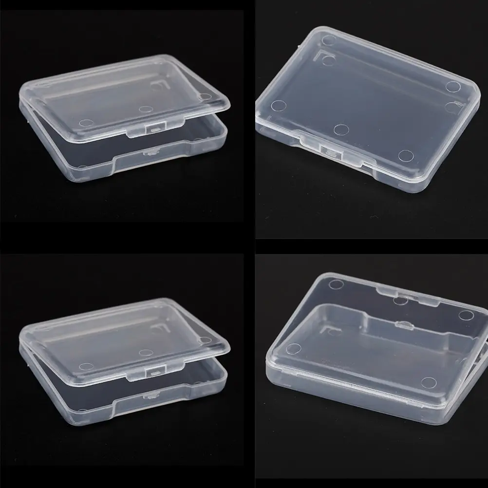 5pcs Gennemsigtig Plast Med Låg til Opbevaring Boks Indsamling Container Tilfælde en Del Box
