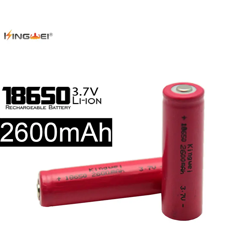 10stk/masse Kingwei Varmt Batteri 18650 Batterier af 3,7 v 1500MAH Genopladelige for Laser Pen Lommelygte Powerbank cigaret Forlygte