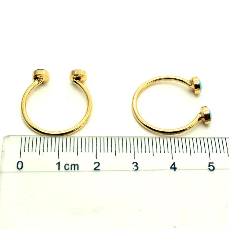 1PC tyrkisk Onde Øjne Åbne Ring For Kvinder Vintage Enkle Farverige Lucky Eye Lille Perle Kvindelige Ring Bryllup Smykker Gave R242