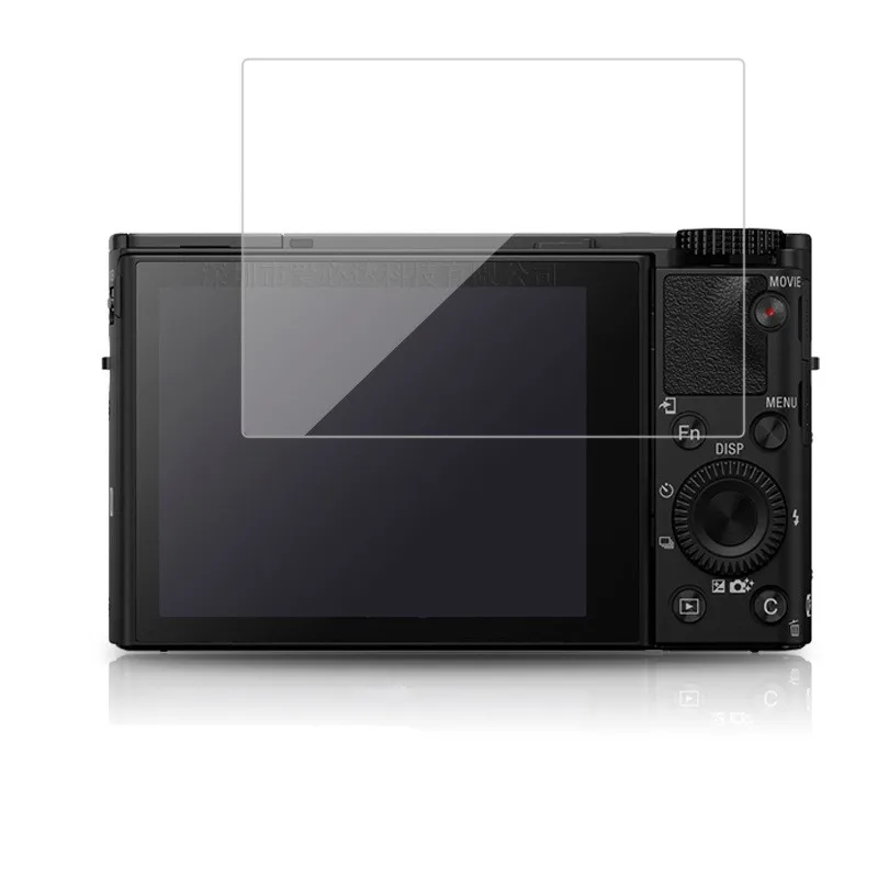 2 stk Kameraets Display Screen Protector Film Til Sony DSC-RX100-RX100VI black card-M6 M7 9H LCD-Hærdet Glas