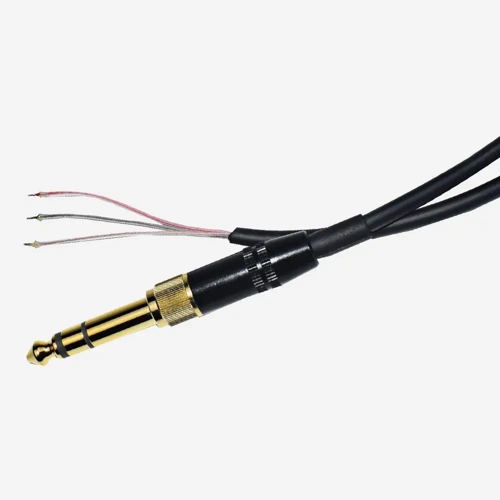 Udskiftning Udvidelse Foråret Relief Sammenrullet Stereo Audio Kabel Ledning for Sony MDR-7506 MDR-V6 V600 V700 V900 ATH-M50 Hovedtelefoner