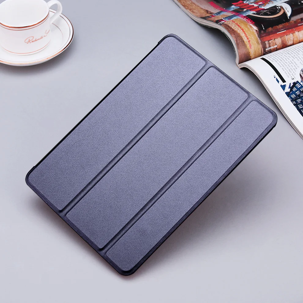 Sag til 2017 iPad Pro 12.9 tommer , Jvomk Juhuu Farve Ultra Slim PU læder Smart Cover Tilfælde Magnet vågne op søvn