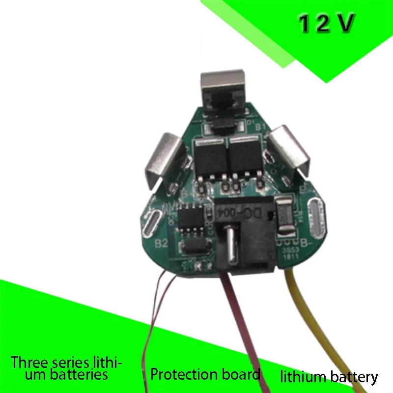 3S 12V DC Elektrisk Værktøj Hånd Lithium-Bore-Power Batteri Li-Ion Protection Board BMS 18650 3-Celle PCB-Modul