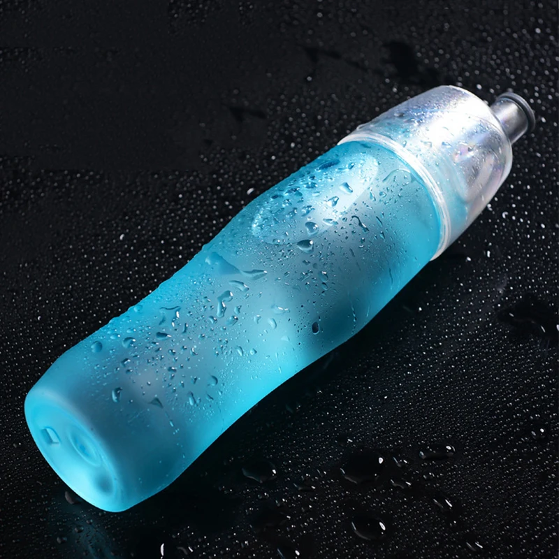 740ML Bærbare Plast Spray Flaske Krat Sport vandflaske Tætte Rejse Cup Candy Farve Yoga Camping Cykel vandflaske