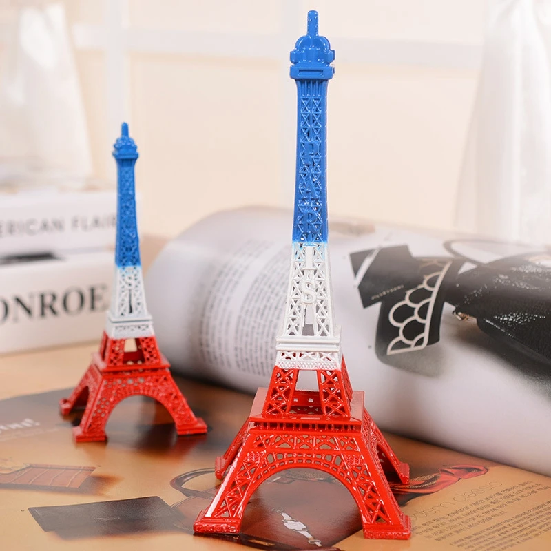 Flerfarvet Mosaik Eiffeltårnet Figur Udsøgt Jernkonstruktion Hjem Dekoration Tilbehør Personlig Julegave