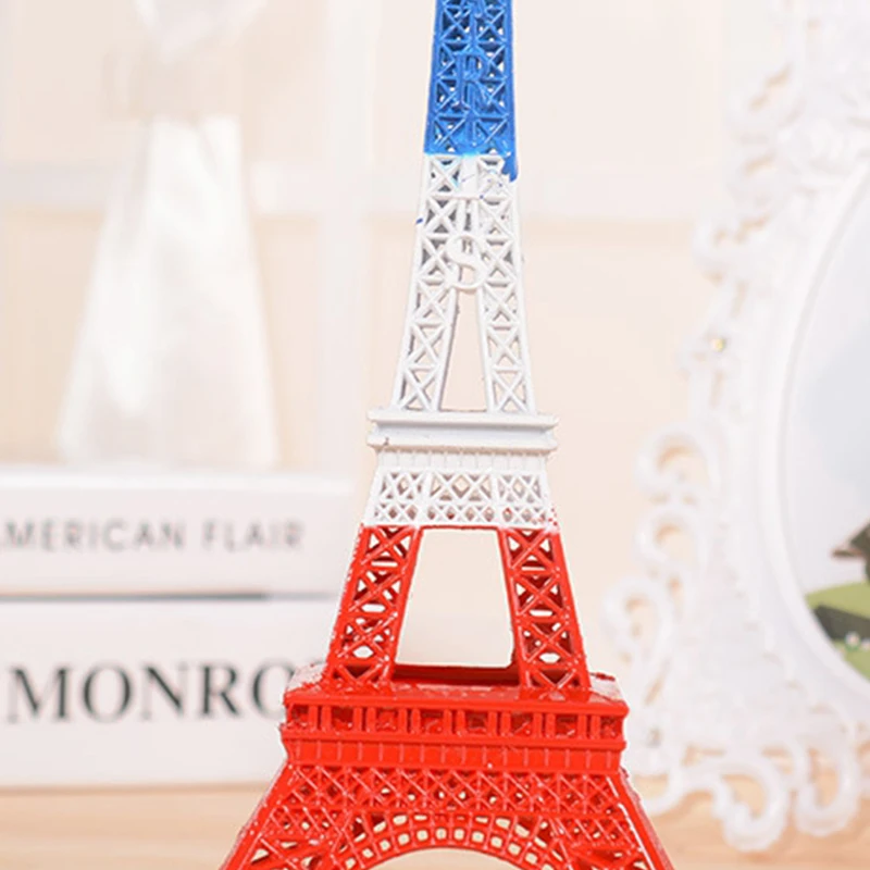 Flerfarvet Mosaik Eiffeltårnet Figur Udsøgt Jernkonstruktion Hjem Dekoration Tilbehør Personlig Julegave