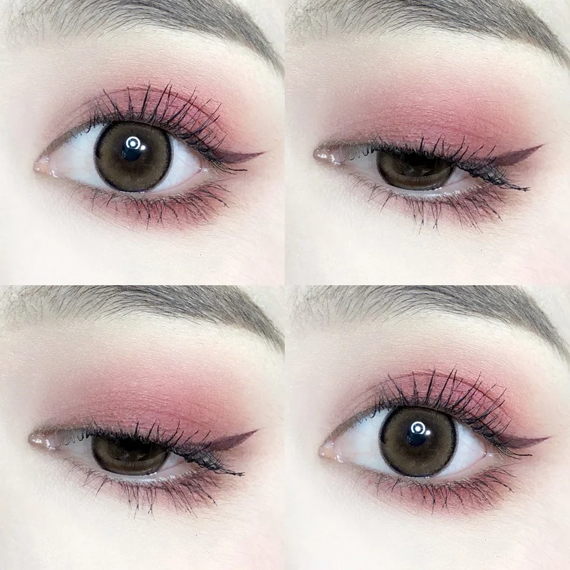 Drøm Afhængige 12 Eyeshadow Mat Perlemorsfarvet Glans Makeup Øjenskygge Palette Mat Glans kosmetiske
