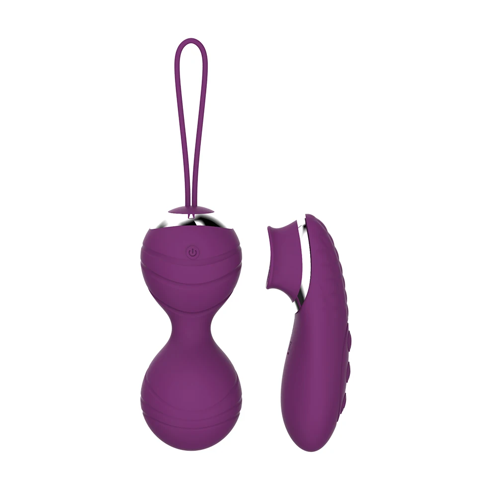 Sex Shop Sex Produkt Trådløse Fjernbetjening Vandtæt Vibrerende Æg Dobbelt Motor Vaginal Kegel bolde