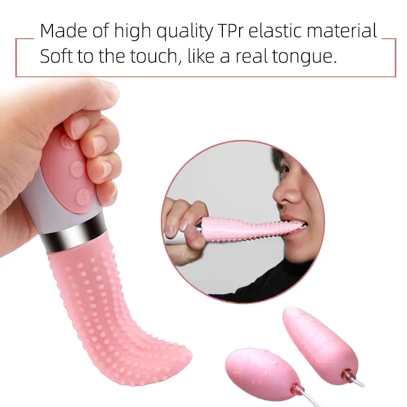 Magic Tunge Vibrator Sex Legetøj For Kvindens Klitoris G-Punkt Stimulering Vibrerende Magic Wand Brystvorten Stimulator Juguetes Sexuales Sex Shop
