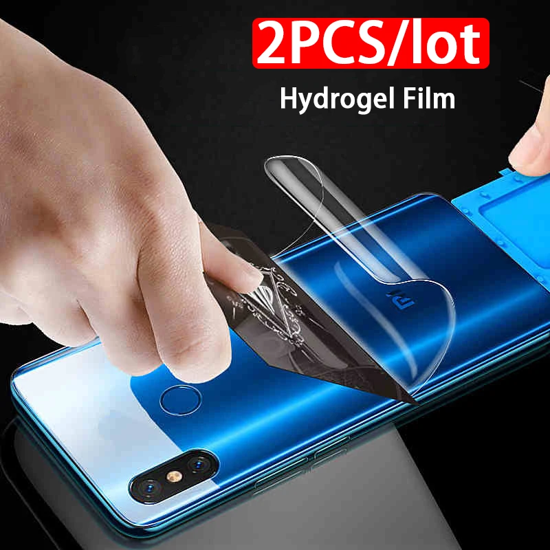2 stk Telefonen Tilbage Protektor for Huawei Y8P Ære Spille 8A Prime 8S 8C 8X Honor8 En Pro C X S Bløde Hydrogel Film Uden Beskyttende Glas