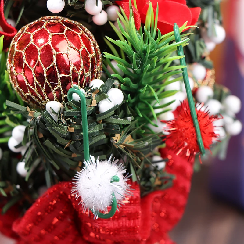 10/20/40/60/100 Pc ' juletræ Hængende Ornament S Design Genanvendelige Grønne Kroge DIY Xmas gave Tilbehør til Indretning