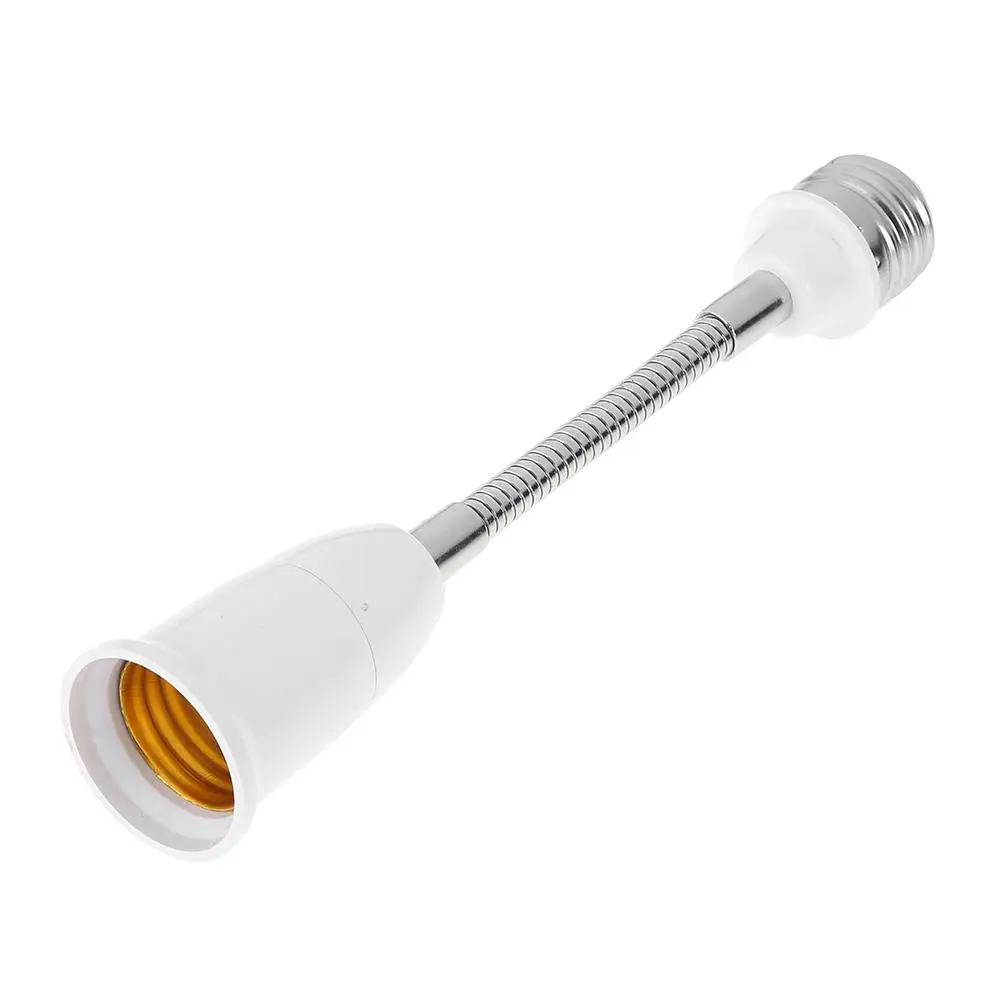 E27-E27 Lampe Pære Holder Lampe Base topholder Fleksibel Udvidelse Adapter Omformer LED Pære Lampe Belysning Forlængelse Indehaver