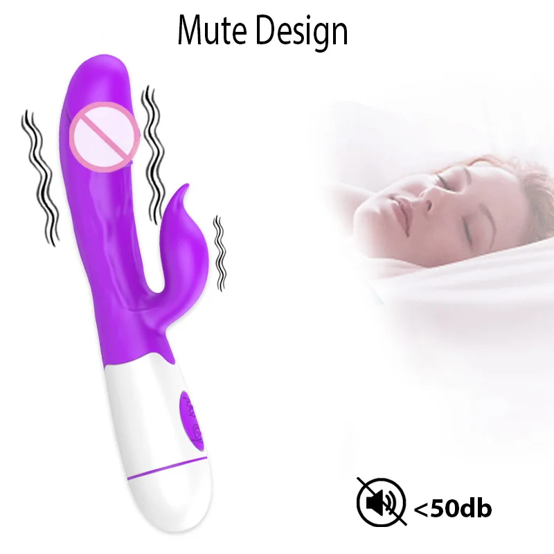 2 Motorer Realistisk Dildo Vibratorer til Kvinder Kanin Wand Vibrator Sex Legetøj til Kvinde Kvinde Onani Klitoris Stimulation